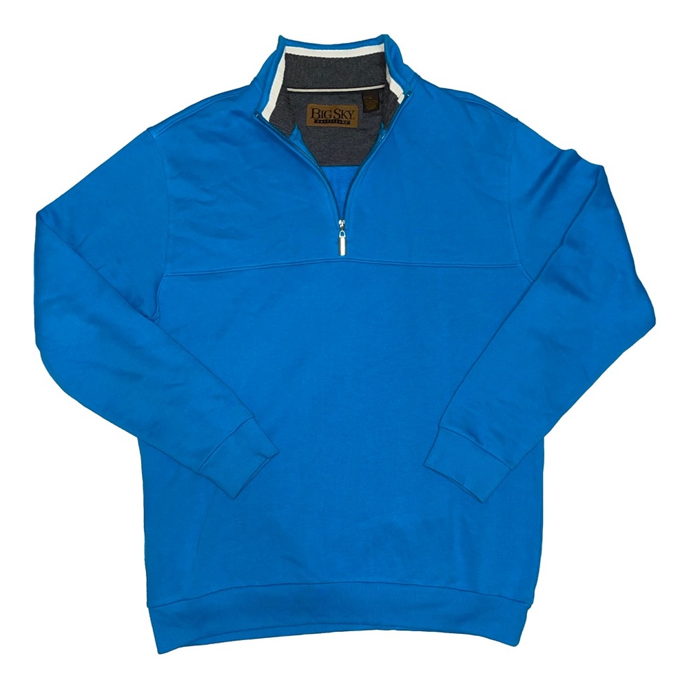 Big Sky Outfitters 1/4 Zip Pullover Sweater Jacket (XL)